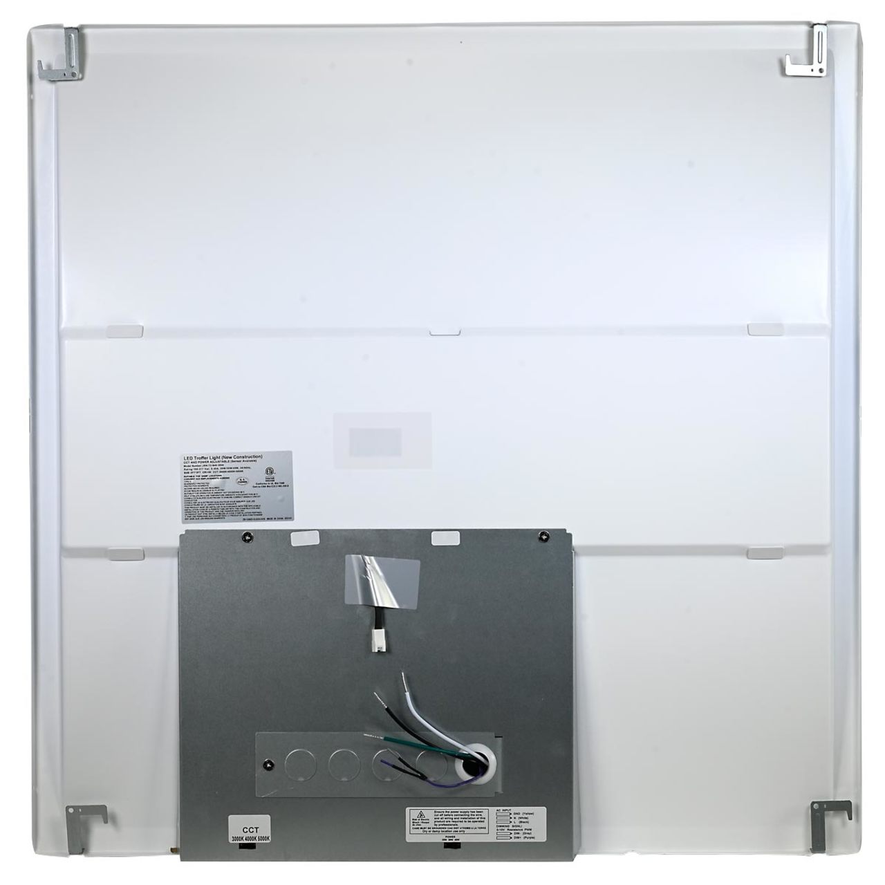 Case of 4 - 2x2 LED Troffer Light - Wattage Adjustable 20W/30W/40W - 30K/40K/50K - Sensor Base - Jen Lighting
