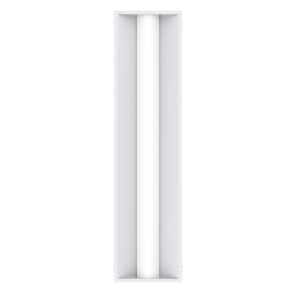 Case of 2 - 1x4 LED Troffer Light - Wattage Adjustable 16W/20W/30W - Color Tunable 35K/40K/50K - LumeGen