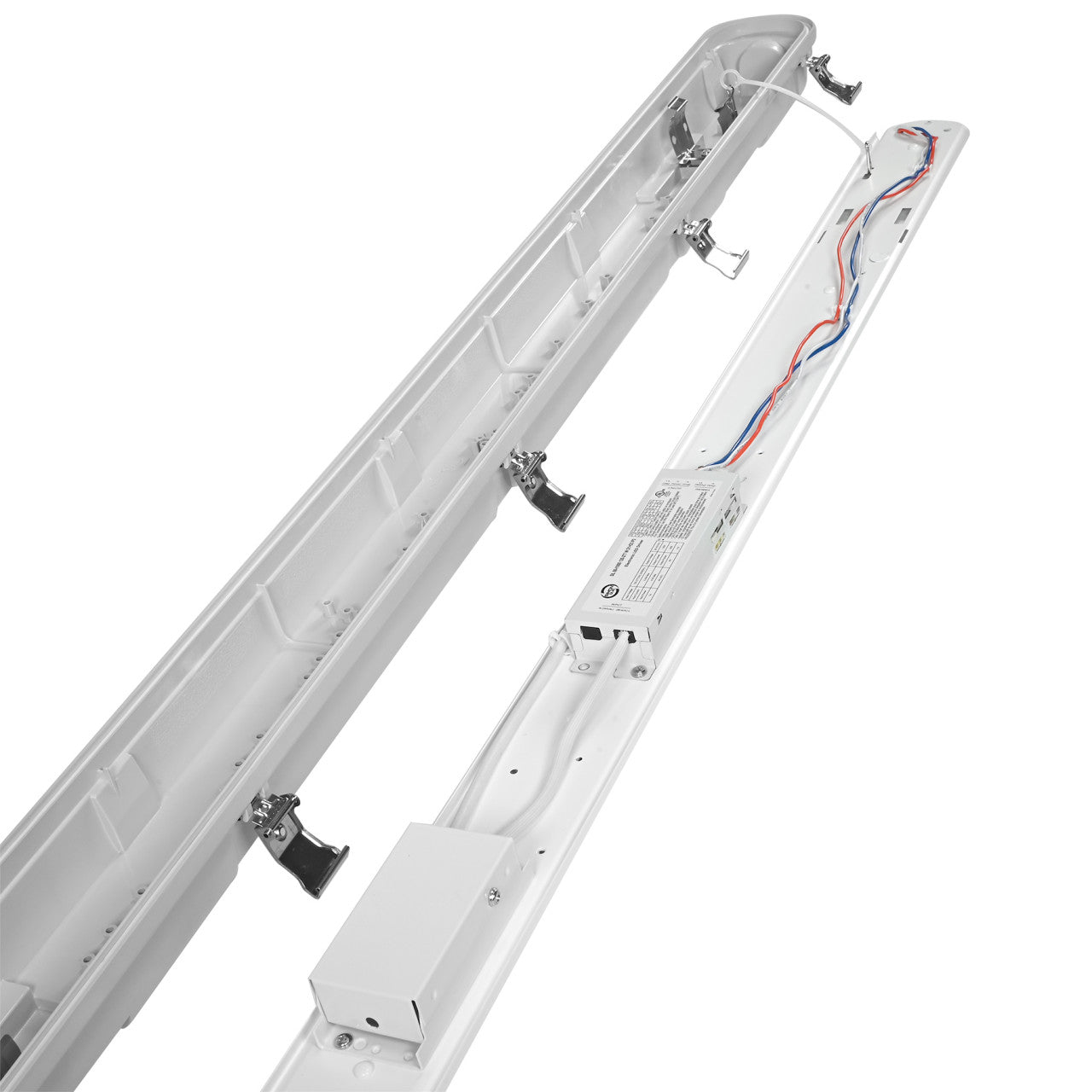 4ft. LED Wattage & Color Adjustable Vapor Tight Light - 34W/38W/45W - 3500K/4000K/5000K