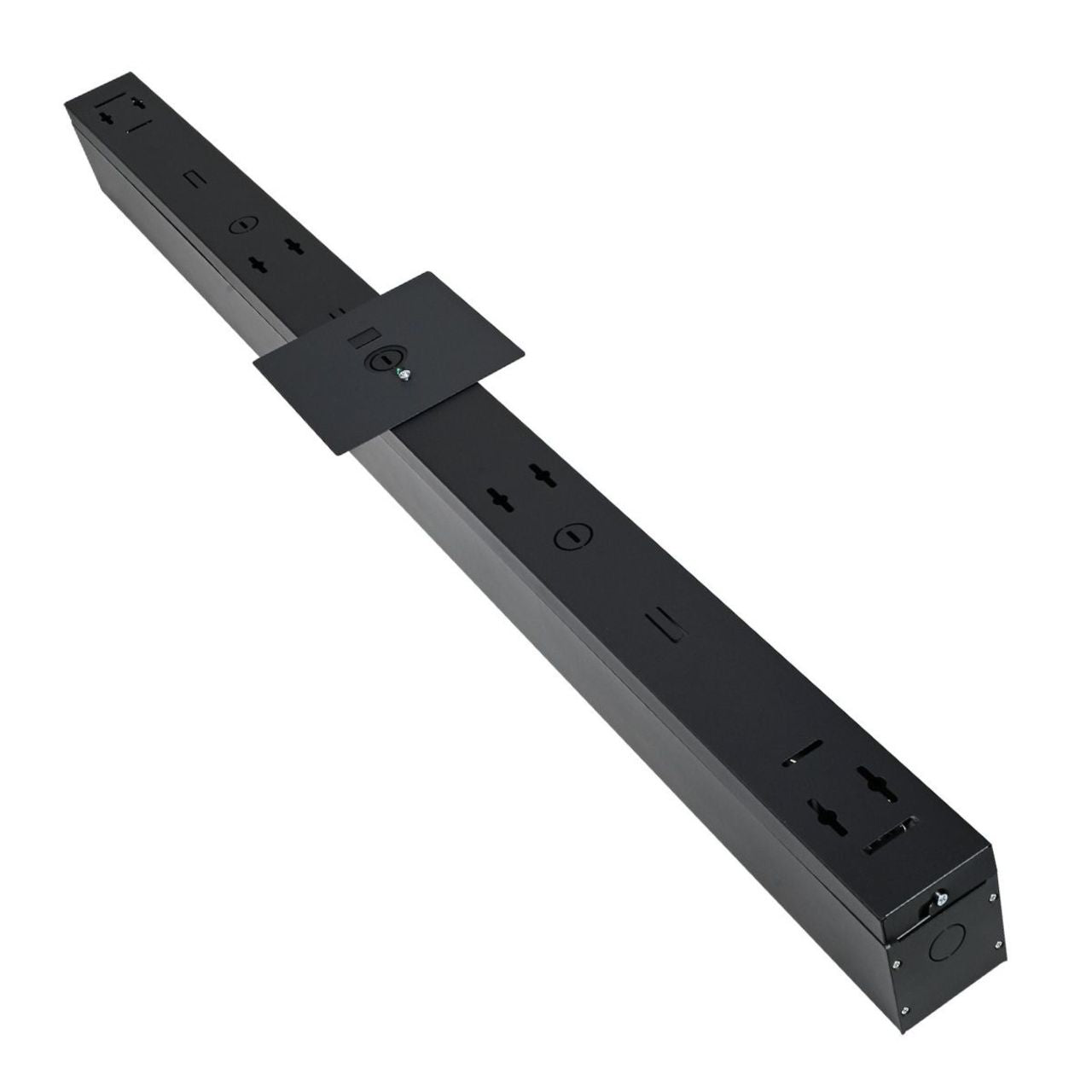 Surface Mount LED 4ft. Linear Light - 40 Watt - Color Tunable 3000K/4000K/5000K - Black Lamp Body - LumeGen