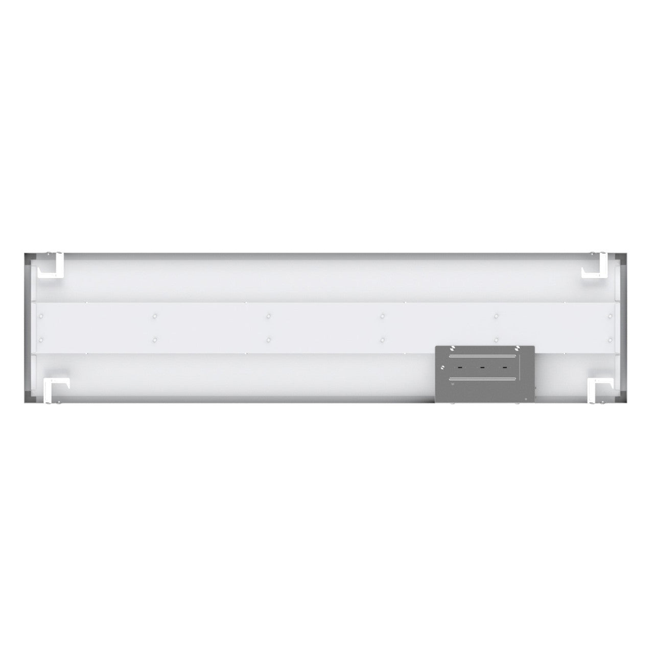 Case of 2 - 1x4 LED Troffer Light - Wattage Adjustable 16W/20W/30W - Color Tunable 35K/40K/50K - LumeGen