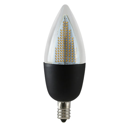 CASE OF 40 - LED CA9.5 Bulb E12 Base - 1 Watt - 6 Watt Equiv. - 1800K - 80 Lumens - Euri Lighting