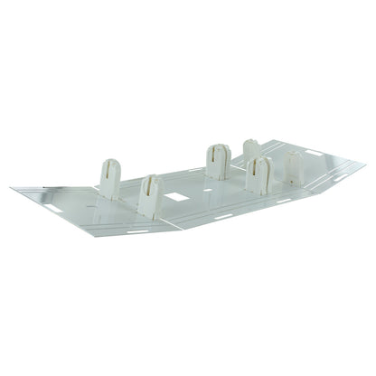 4-Lamp 8ft. Fluorscent to LED T8 Retrofit Kit - Non Shunted Sockets - Direct Wire Tubes Only