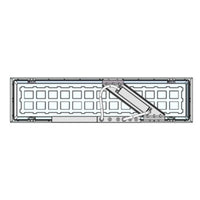 Metal Bridge for Installation of Emergency Battery Back-Up - for 1ft. x 4ft. Panels - Sylvania