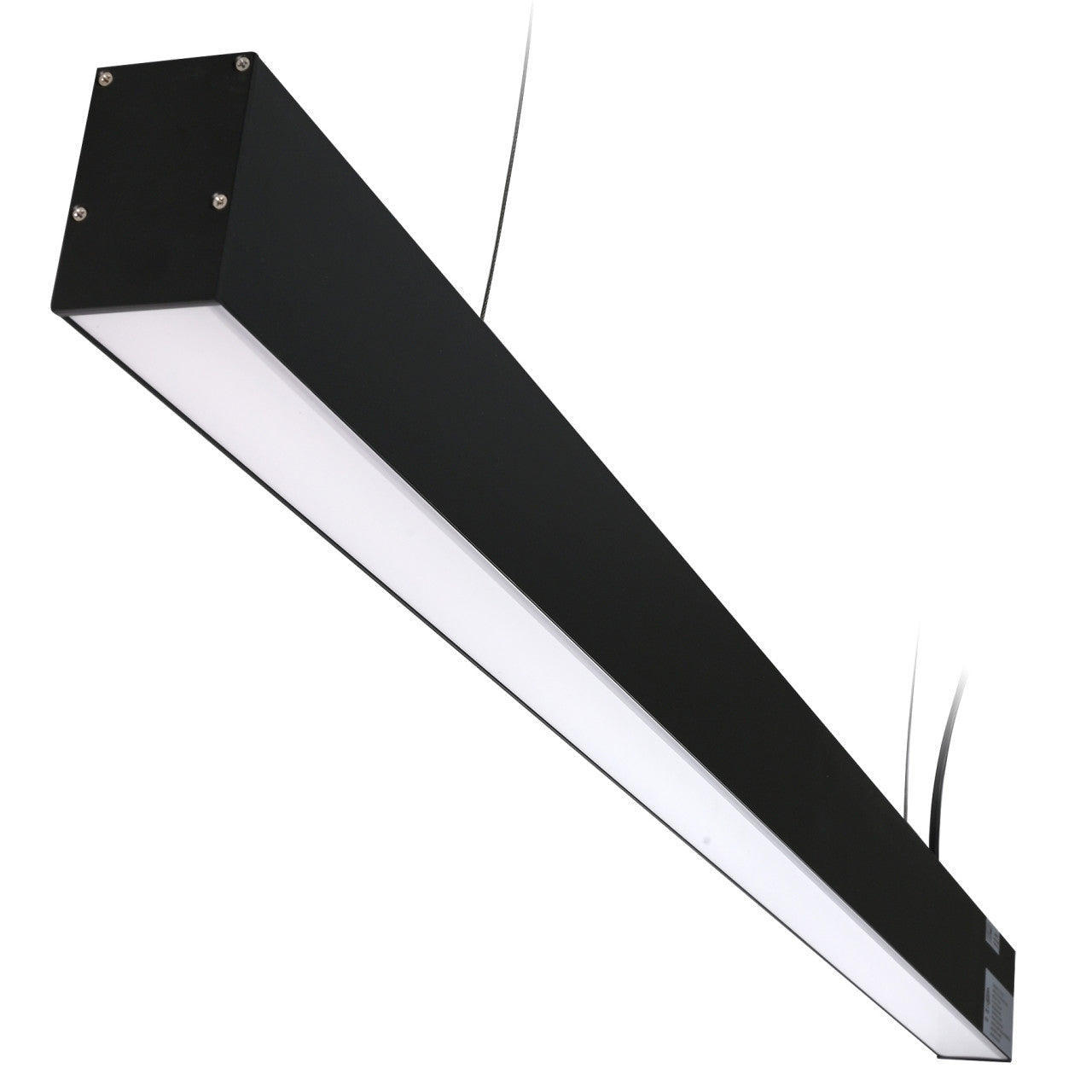 4ft. LED Color Tunable Linear Light - 40W - 4400 Lumens - 3000K/4000K/5000K - Black Finish - Jen Lighting