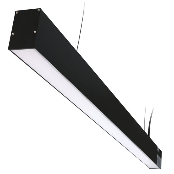 4ft. LED Color Tunable Linear Light - 40W - 4400 Lumens - 3000K/4000K/5000K - Black Finish - Jen Lighting