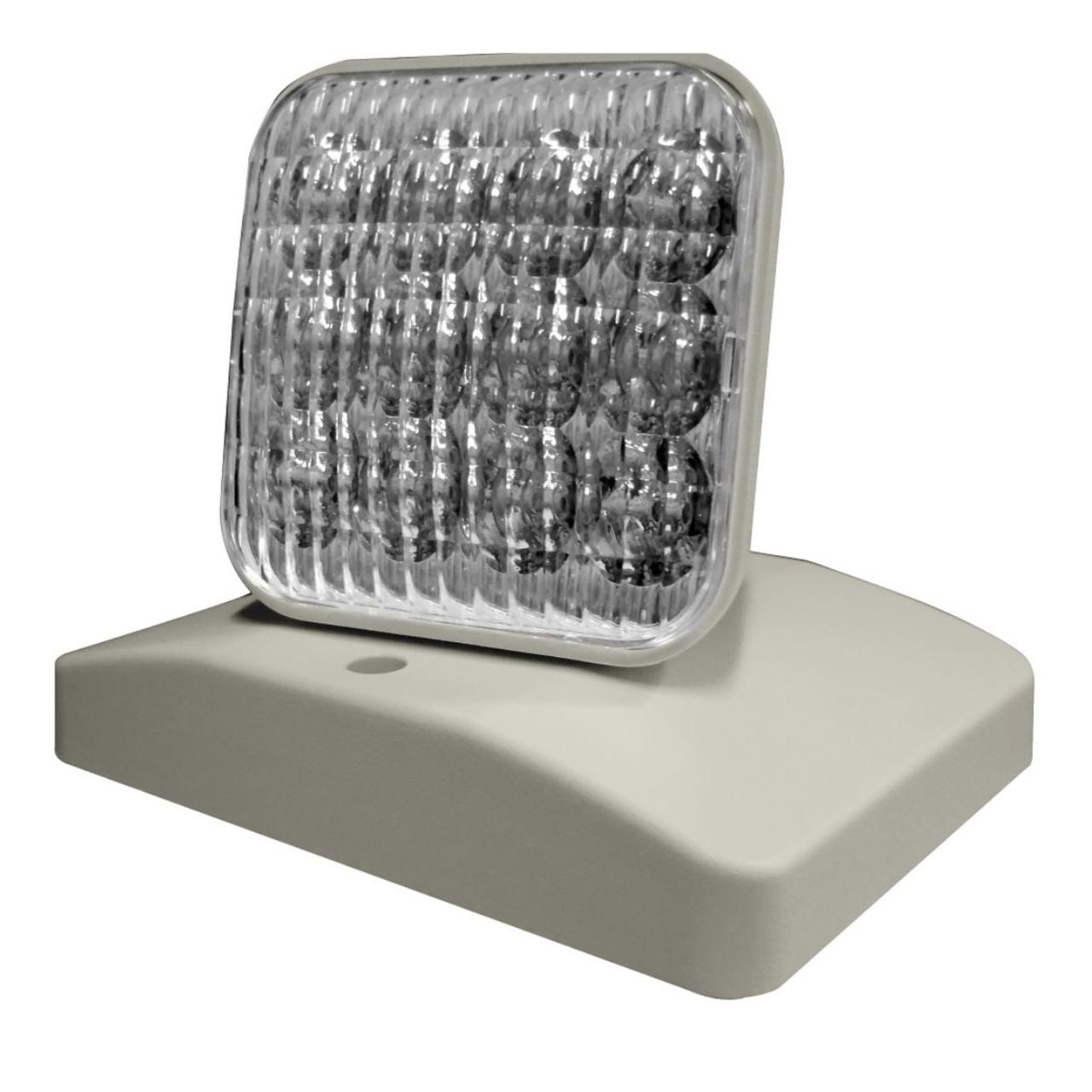 LED Indoor Thermoplastic Remote Head Light Fixture - White or Black Finish