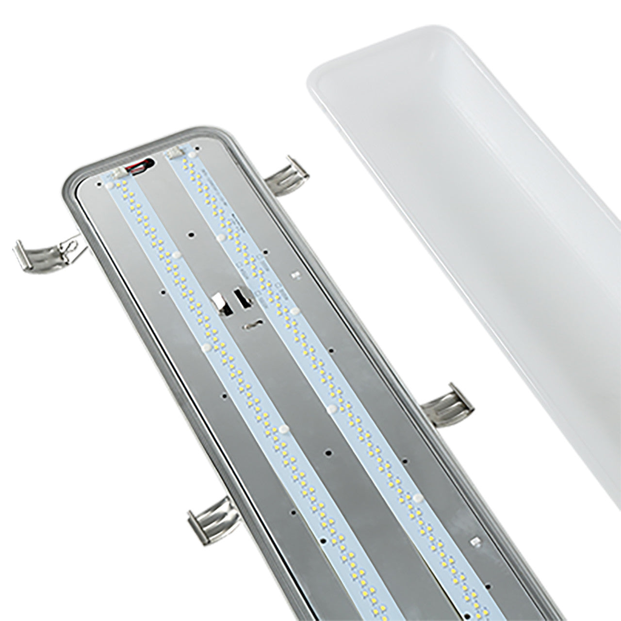4ft. LED Wattage Adjustable & Color Tunable Vapor Tight Light - 16W/20W/24W - 3500K/4000K/5000K
