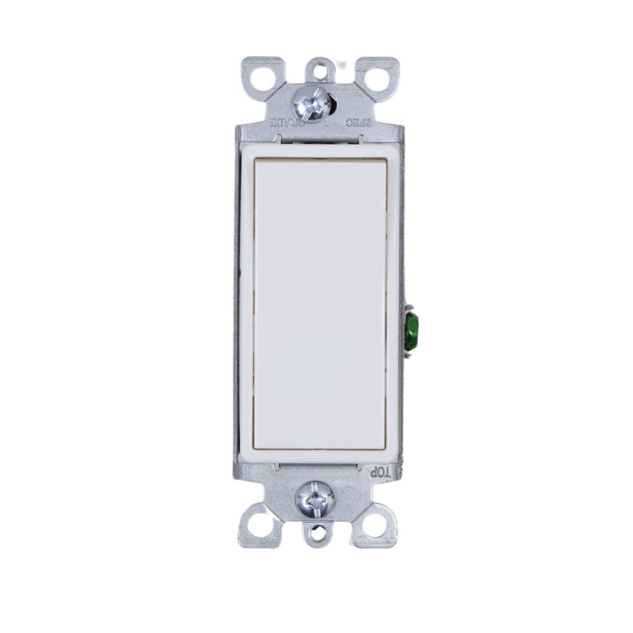 10-Pack - Decorative Rocker Light Switch Single Pole | 15A – LightUp