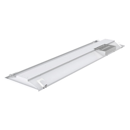 Case of 2 - 1x4 LED Troffer Light - Wattage Adjustable 16W/20W/30W - Color Tunable 35K/40K/50K - LumeGen