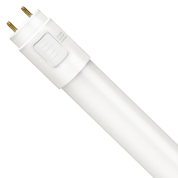 Case of 20 - 4ft. LED T8 Color Tunable Glass Tube - Type A+B - 15W - 3500K/4000K/5000K - Euri Lighting