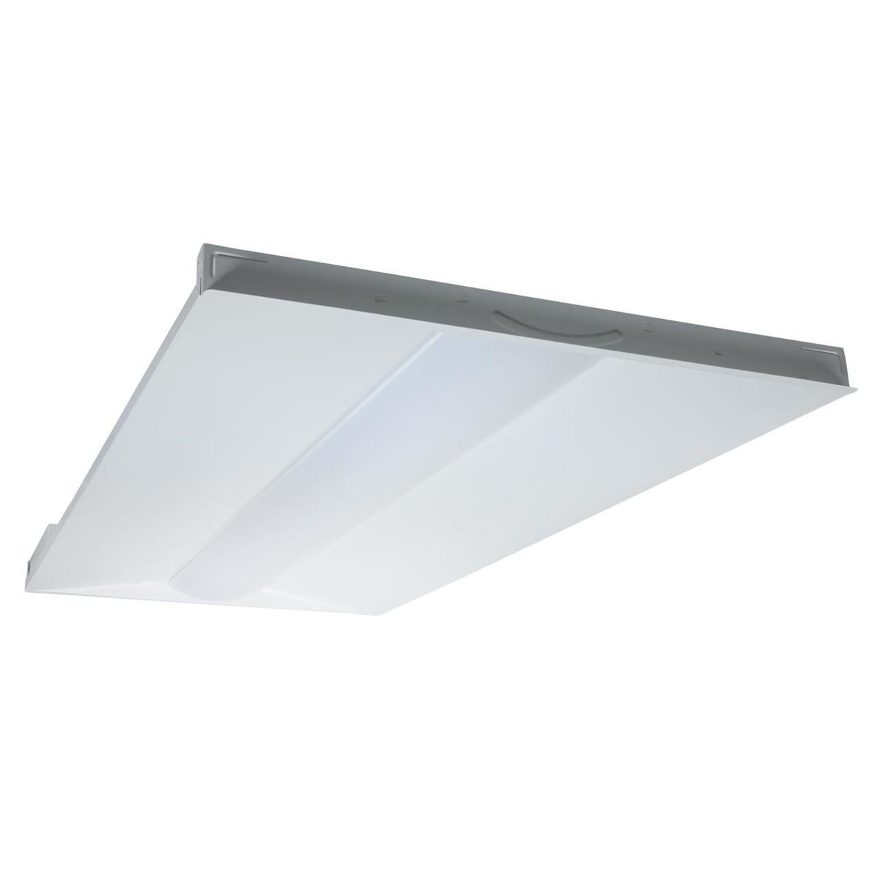 Case of 2 - 2x4 LED Troffer Light - Wattage Adjustable 33W/40W/50W - Color Tunable 30K/40K/50K - Euri Lighting