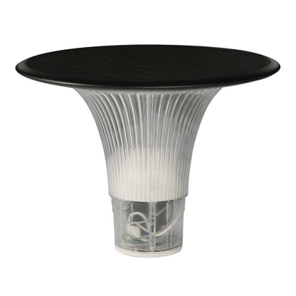 LED solar bollard light head