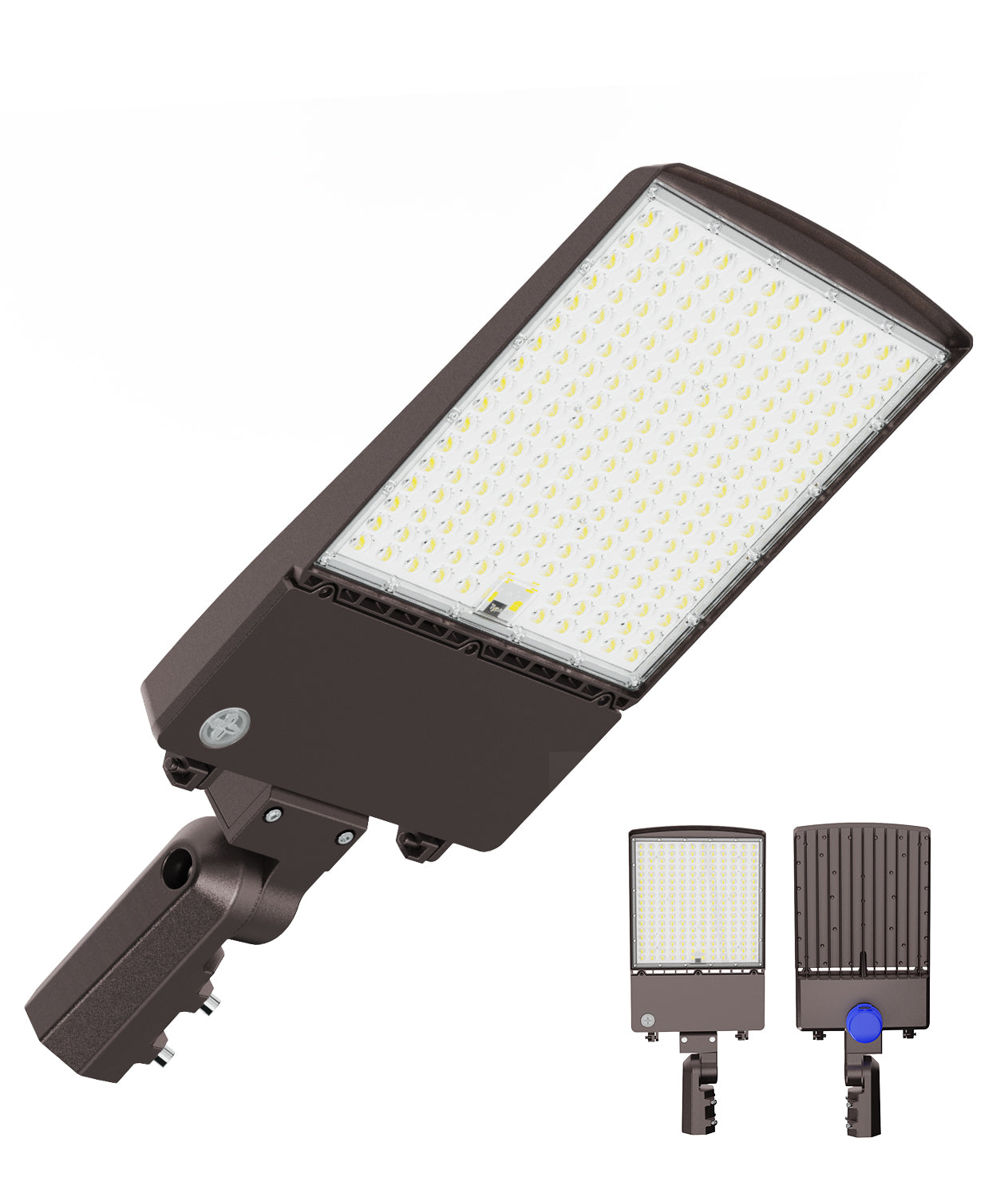 LED Area Light 100W/120W/150W Wattage & 3CCT Selectable 120-277V 25,500LM